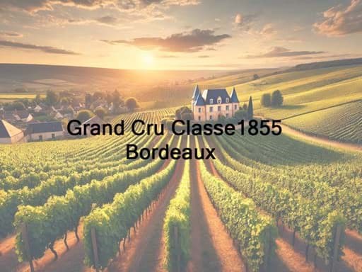 Phân hạng rượu vang Pháp Grand Cru Classe 1855 - Bordeau Phân hạng rượu vang Pháp Grand Cru Classe 1855 - Bordeau